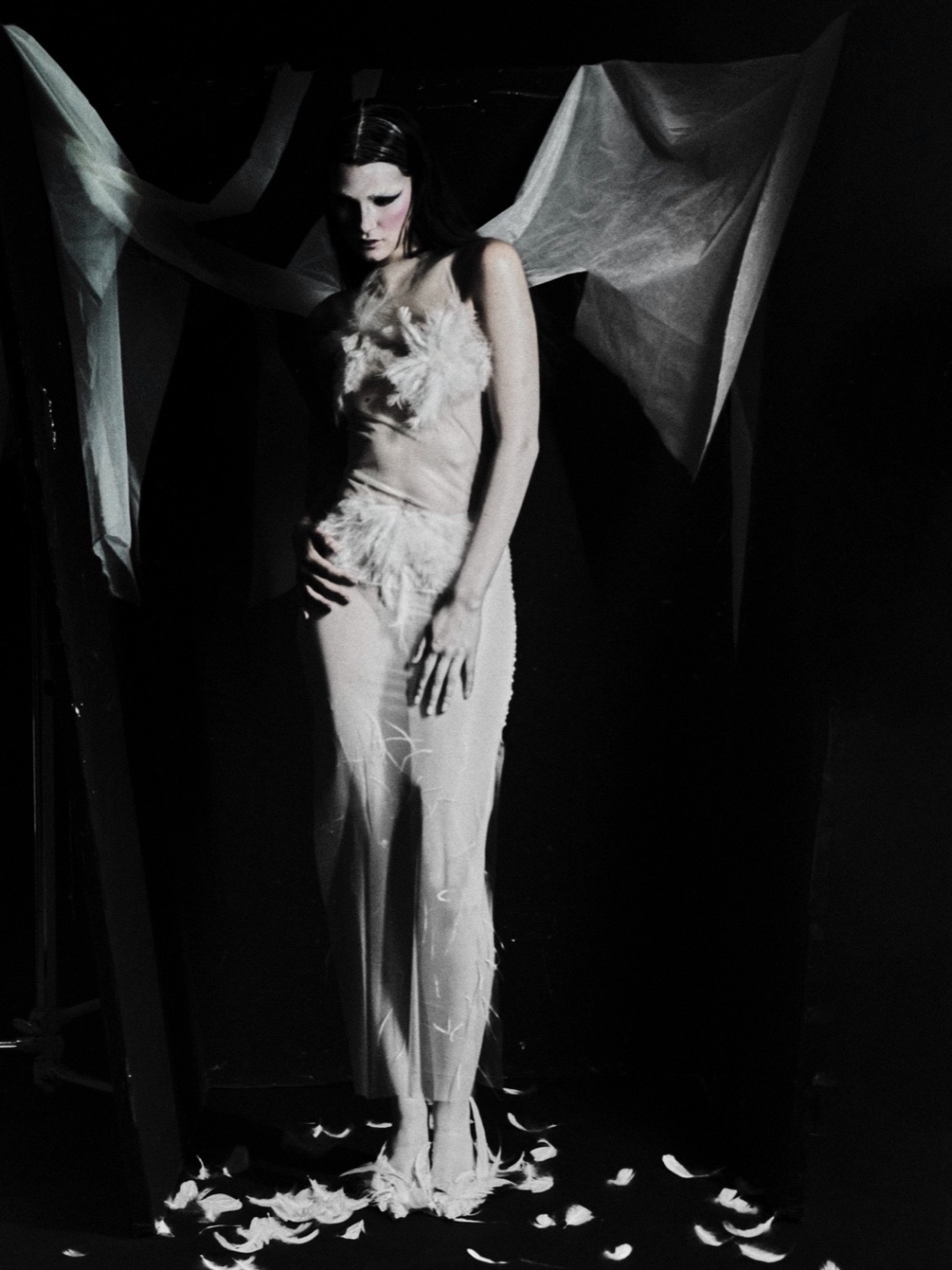 "Morpheus" is out now on @nastymagazine Photography: @habib_achcar Styling: @mikhe.herrera Makeup & Hair: @sandrahh
